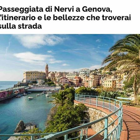 L'Eremo In Citta Lägenhet Genua Exteriör bild