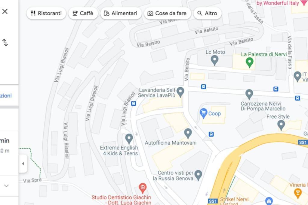 L'Eremo In Citta Lägenhet Genua Exteriör bild