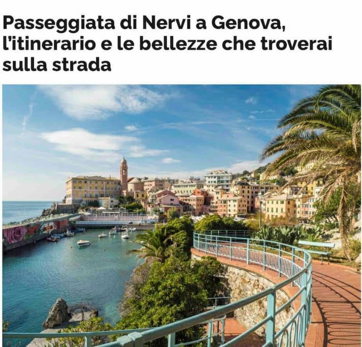 L'Eremo In Citta Lägenhet Genua Exteriör bild