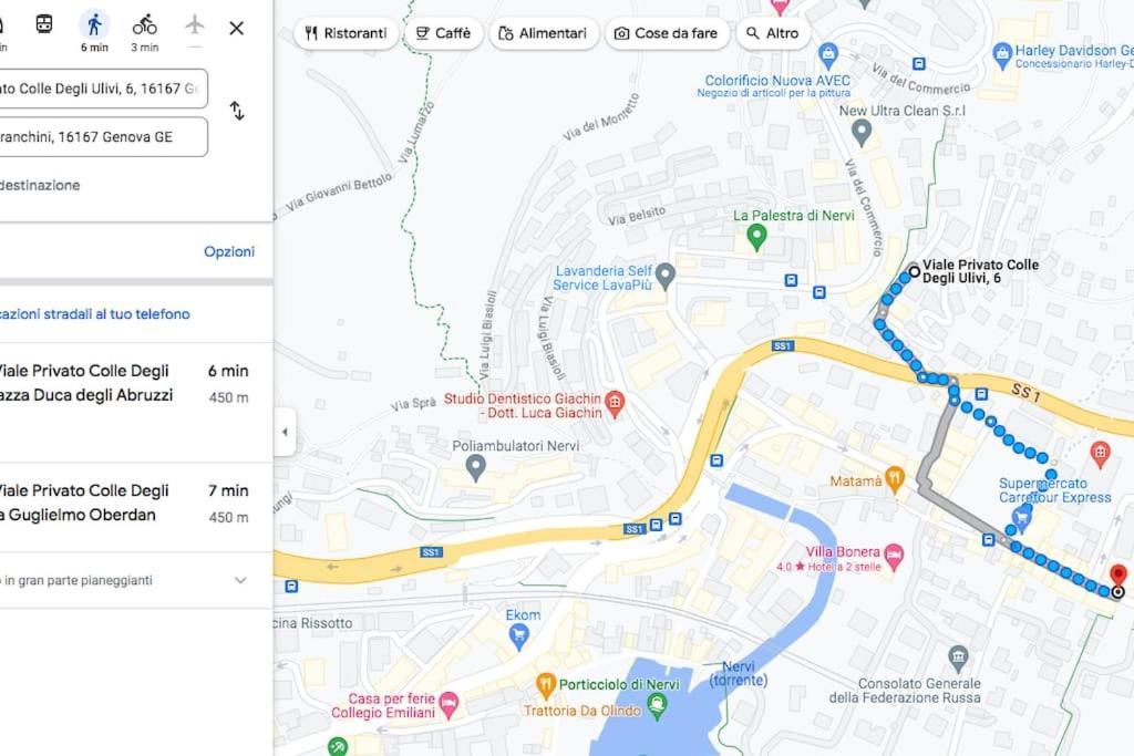 L'Eremo In Citta Lägenhet Genua Exteriör bild